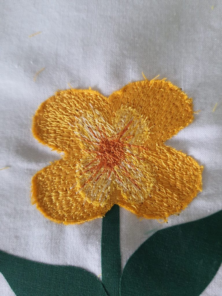 Æfingar með „Thread Painting“.