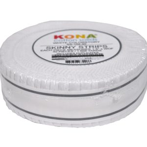 Kona Cotton 1 1/2" ræmur - Hvítar