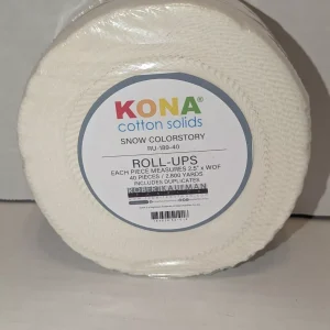 Kona Cotton 2 1/2" ræmur - Snow