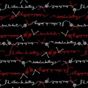 Hooked on knitting