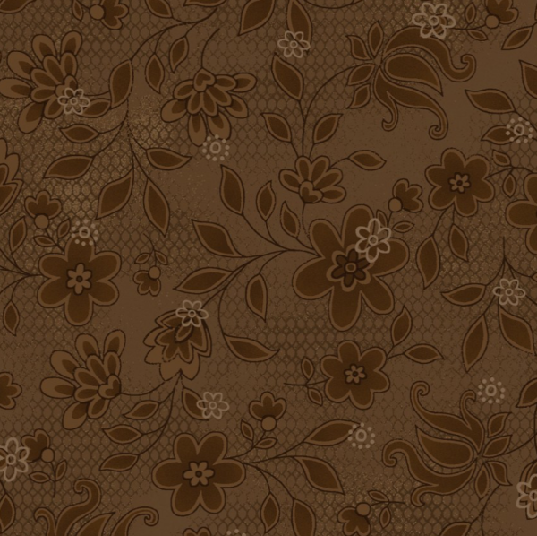 Tickled Pink - Floral Brown