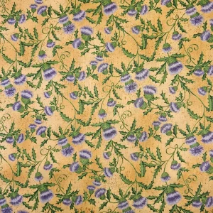 Poppies - Floral Brown