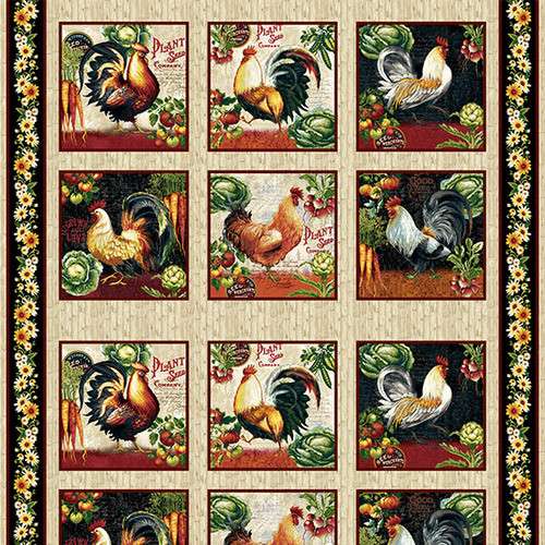 Farmers Market - 24" panill