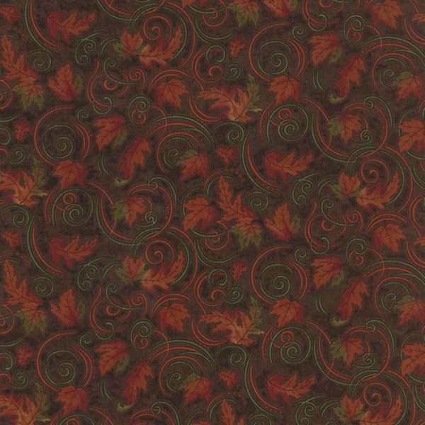 Turning Leaves - Rauðbrúnt