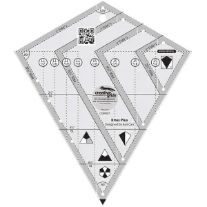 Creative Grids Kites Plus Ruler