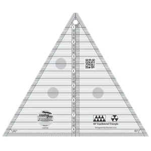 Creative Grids 60° 8 1/2" þríhyrningur
