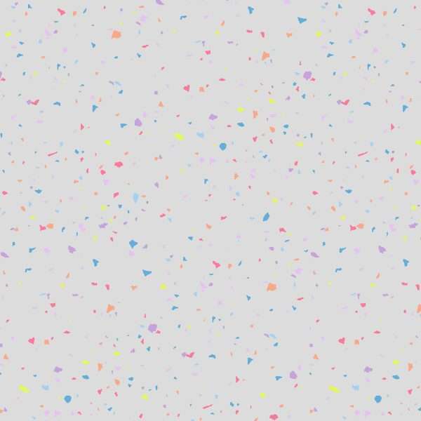 Confetti Ljósgrátt