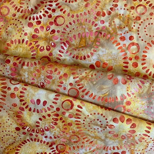 Teardrop Circles - Tonga Batiks