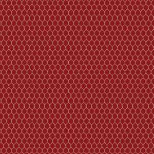 Rooster Inn Chicken Wire Red