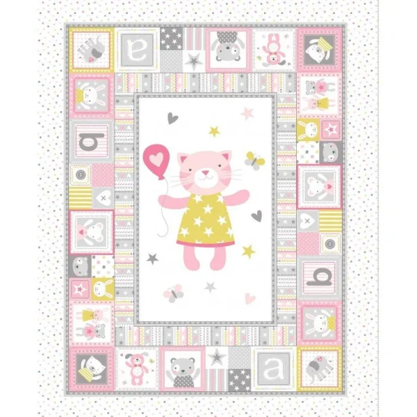 Cuddly Cat - 36" panill