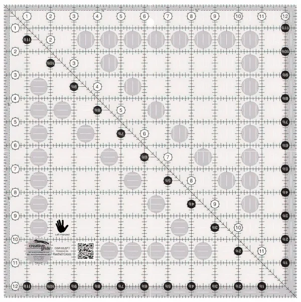 Creative Grids 12,5x12,5 - Fyrir örvhenta