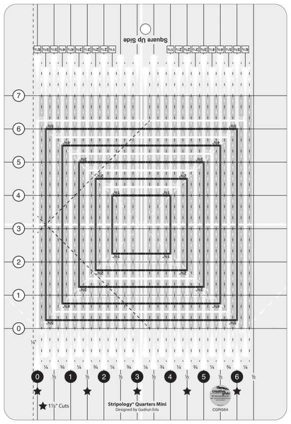 Stripology Quarters Mini