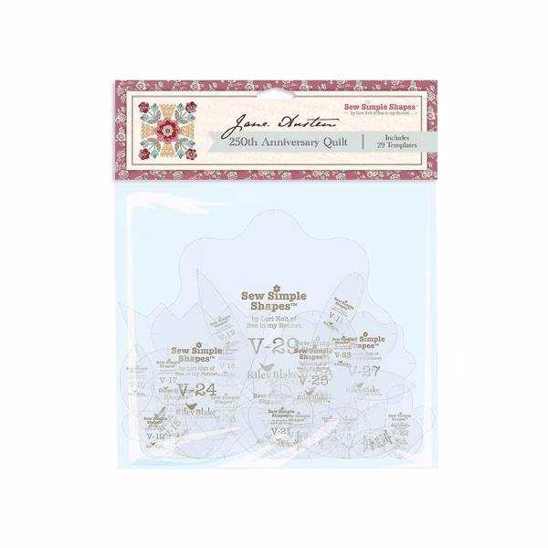Jane Austen 250th Anniversary Quilt Sew Simple Shapes™