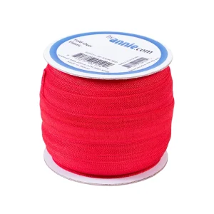 Fold-over Elastic - 20mm - Rauð