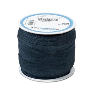 Fold-over teyja - 20mm - Dökkblá