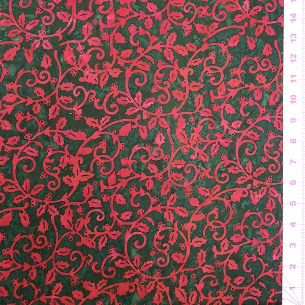 Xmas Green - Batik