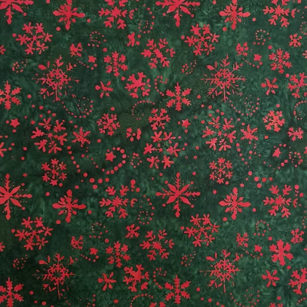 Xmas Green - Batik