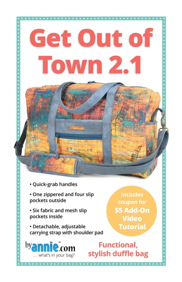 GET OUT OF TOWN DUFFLE 2.1