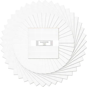 WP 10IN ESSENTIAL SOLID WHITE 42PC 4/PK